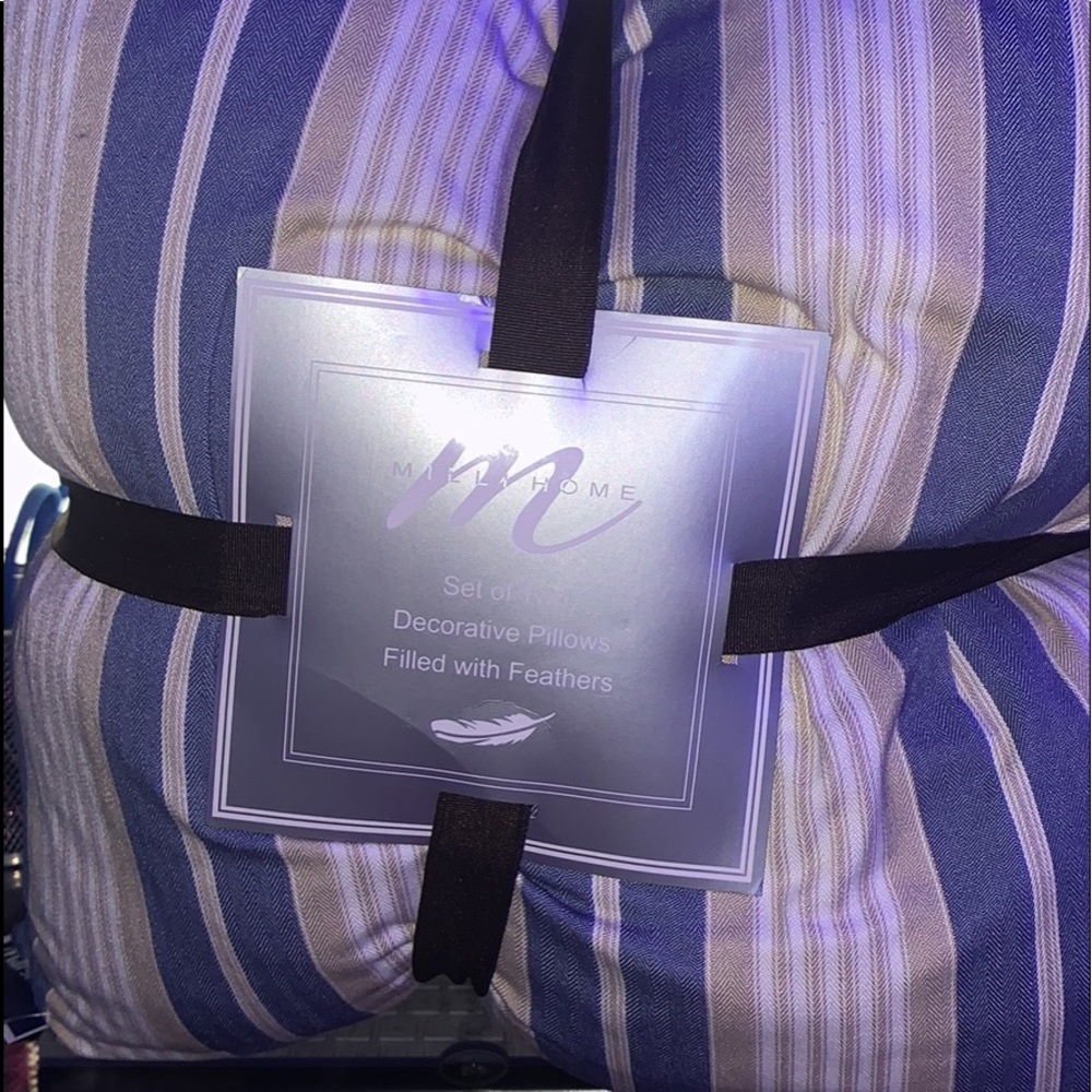 Milli home set of two decorative pillows